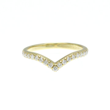 TIFFANY Soleste V Diamond Ring Yellow Gold [18K] Diamond Band Ring Gold