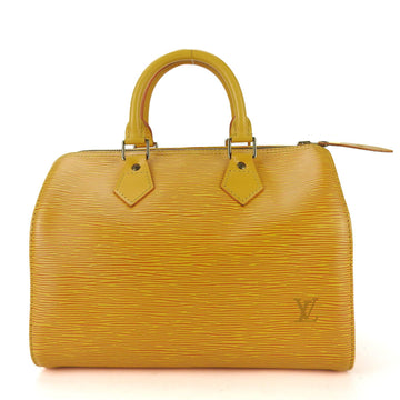 LOUIS VUITTON Handbag Speedy 25 M43019 Epi Leather Tassili Yellow Women's