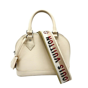 LOUIS VUITTON Handbag Crossbody Shoulder Bag Epi Alma BB Leather Ivory Women's M58706