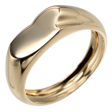 TIFFANY&Co. Signet Heart Ring K18 YG Yellow Gold Approx. 4.36g I112223111