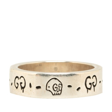 GUCCI GG Ghost Ring, Silver SV925, Silver, Women's,