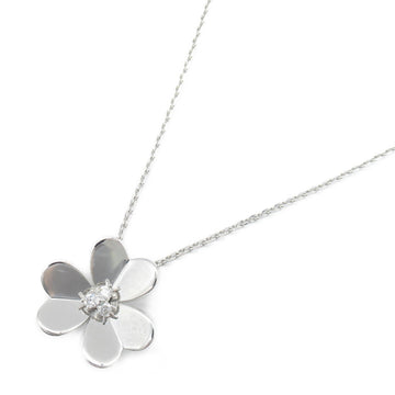 VAN CLEEF & ARPELS Frivole Large Diamond Necklace Necklace Clear K18WG[WhiteGold] Clear