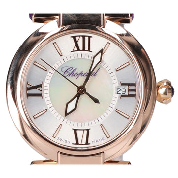 CHOPARD 384319-5001 Imperiale K18RG Amethyst Automatic Watch Rose Gold Stainless Steel Ladies