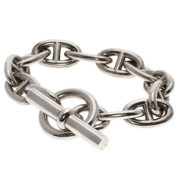 HERMES Chaine d'Ancre GM Bracelet Silver Women's