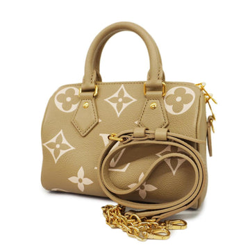 LOUIS VUITTON Handbag Monogram Empreinte Speedy Bandouliere 20 M46575 Tourtrell Creme Ladies