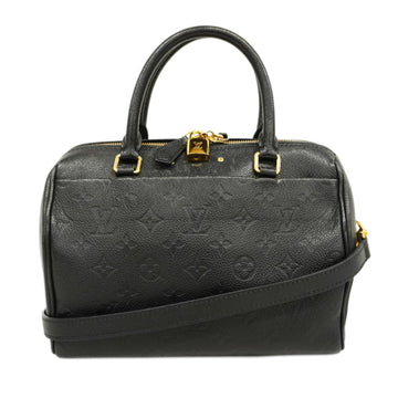 LOUIS VUITTON Handbag Monogram Empreinte Speedy Bandouliere 30 M42406 Noir Ladies