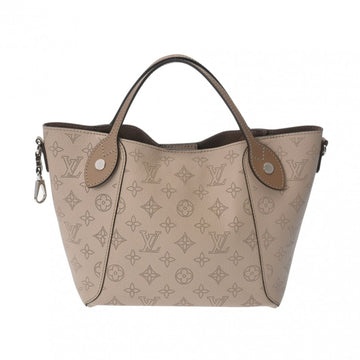 LOUIS VUITTON Monogram Mahina Hina PM Galle M54351 Women's Leather Handbag