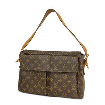 LOUIS VUITTON Shoulder Bag Monogram Vivacite GM M51163 Brown Ladies