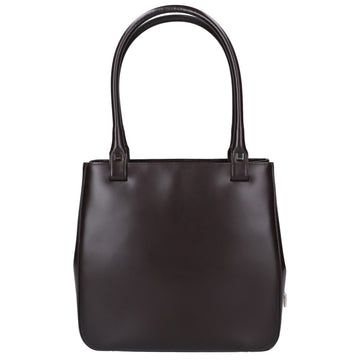 SALVATORE FERRAGAMO Women's Leather Handbag Dark Brown