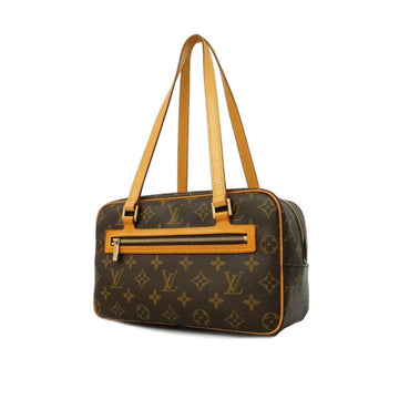 LOUIS VUITTON Shoulder Bag Monogram Cite MM M51182 Brown Ladies