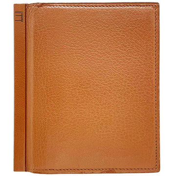 DUNHILL Card Case Leather Brown FS3000A  Holder IC Pass Coin Bifold Men's TT-11975