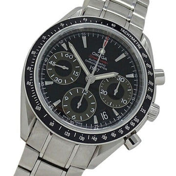 OMEGA Speedmaster Date 323.30.40.40.01.001 Watch Men's Brand Japan Limited Automatic Winding AT Stainless Steel SS Silver Black Polished
