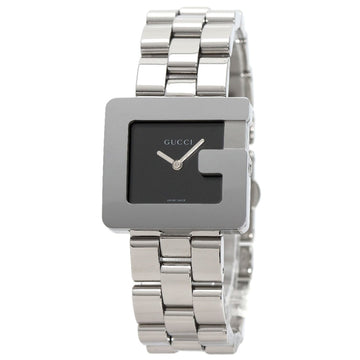 GUCCI 3600J G Square Face Watch Stainless Steel/SS Boys