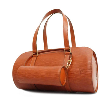 LOUIS VUITTON Handbag Epi Souflot M52223 Kenya Brown Ladies