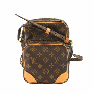 LOUIS VUITTON Monogram Amazon Shoulder Bag Brown M45236 Gold Hardware
