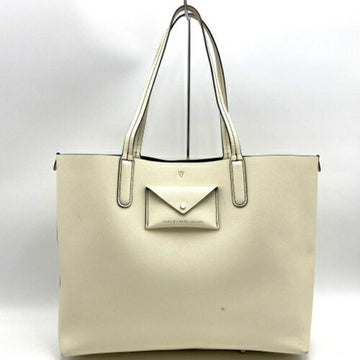 MARC BY MARC JACOBS MARC BY JACOBS Tote Bag Handbag Medium Pouch White Leather IT37WXYARTFK
