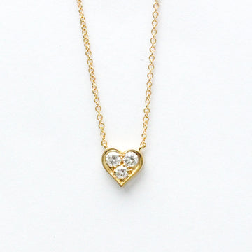 TIFFANY Sentimental Heart Necklace Pink Gold [18K] Diamond Men,Women Fashion Pendant Necklace [Pink Gold]