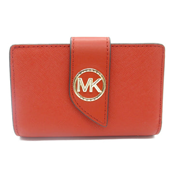MICHAEL KORS wallet Red terracotta leather 32F1GGRD8L808
