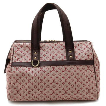 LOUIS VUITTON Monogram Josephine GM Handbag Boston Bag Canvas Cherry M92213