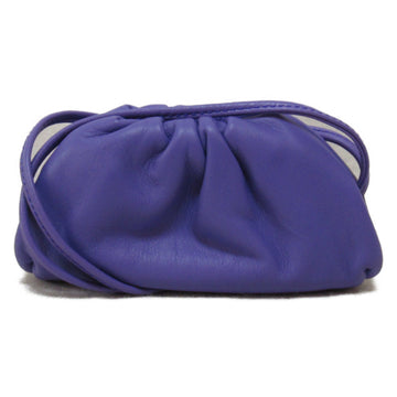 BOTTEGA VENETA The pouch Purple Lambskin [sheep leather]
