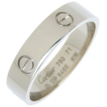 CARTIER Love Ring, size 30, 18K white gold, approx. 10.8g, men's A+ rank, I120124032