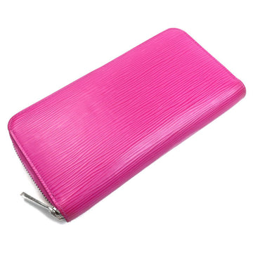 LOUIS VUITTON Zippy Wallet Long Round Epi Pink M69347 GI0260 Women's