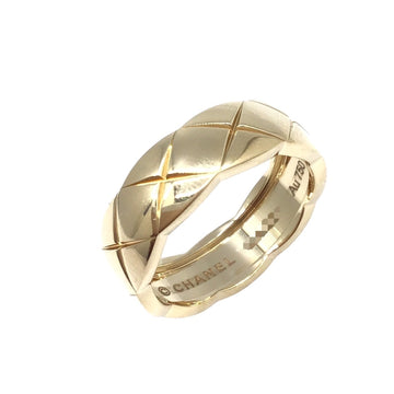 CHANEL Coco Crush Medium J10571 Fine #55 No. 15 K18YG Ring Fashion Engagement Wedding Women's Men's