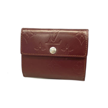 LOUIS VUITTON Wallet/Coin Case Monogram Matte Ludlow M65126 Violet Ladies