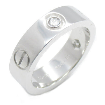 CARTIER Love 3P diamond ring Ring Clear K18WG[WhiteGold] Clear