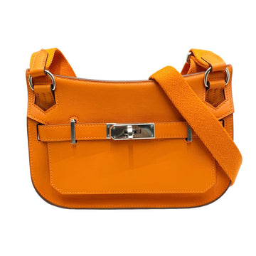 HERMES Gypsier Orange Swift B engraved 2023 Manufactured Shoulder Bag Women's Men's