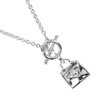 HERMES Amulet Kelly Necklace Silver 925 Approx. 12.5g T121724511