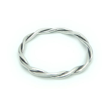 TIFFANY & Co.  Twist Bangle Bracelet Silver 925