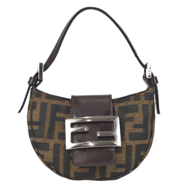 FENDI Zucca Mini Handbag Brown 89884