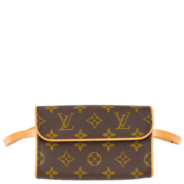 LOUIS VUITTON Pochette Florentine Belt Bum Bag Monogram #S M51855 18937