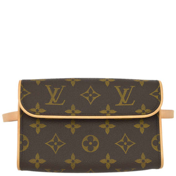 LOUIS VUITTON Monogram Pochette Florentine #XS Bum Bag M51855 130699