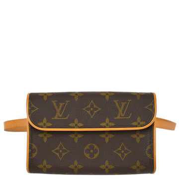 LOUIS VUITTON Monogram Pochette Florentine Bum Bag #XS M51855 151185