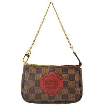 LOUIS VUITTON Damier T&B Mini Pochette Accessoires Handbag N58011 123144