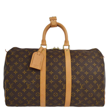 LOUIS VUITTON Monogram Keepall 45 Travel Duffle Handbag M41428 152254