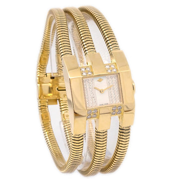 VAN CLEEF & ARPELS 18KYG Diamond Watch 29989
