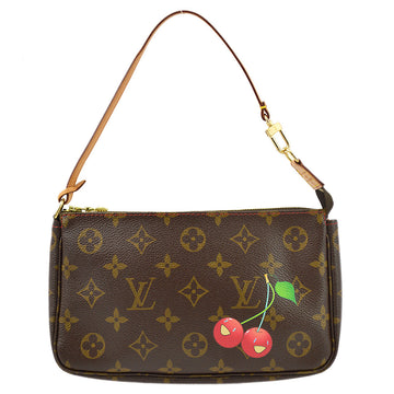 LOUIS VUITTON 2005 Monogram Cherry Pochette Accessoires Handbag M95008 190946