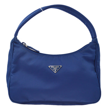 PRADA Blue Nylon Handbag KK32822