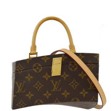 LOUIS VUITTON 2014 Monogram Twisted Box 2way Shoulder Handbag M40275 95788