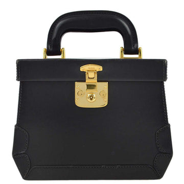 GUCCI Black Lady Lock Handbag 172179
