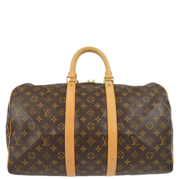 LOUIS VUITTON Monogram Keepall 45 Travel Duffle Handbag M41428 181948