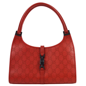 GUCCI Red GG Jackie Handbag 182040