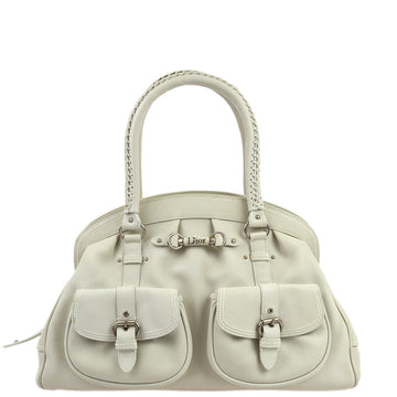 CHRISTIAN DIOR White My Dior Handbag 161682