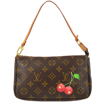 LOUIS VUITTON Monogram Cherry Pochette Accessoires Handbag M95008 161706