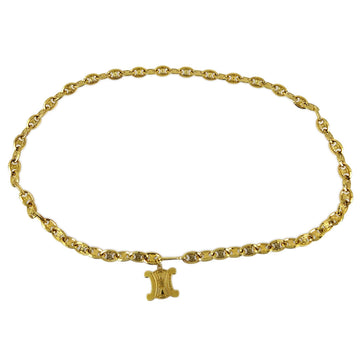 CELINE Gold Chain Belt Small Good 182249
