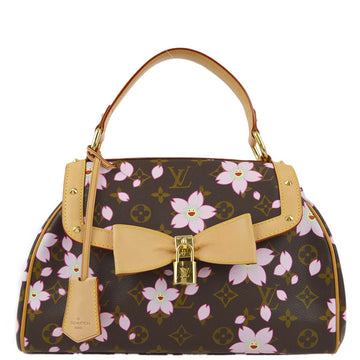 LOUIS VUITTON Monogram Cherry Blossom Sac Retro PM Handbag M92012 161838