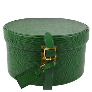 LOUIS VUITTON Green Boite Chapeaux 30 Hat Box Handbag 161975